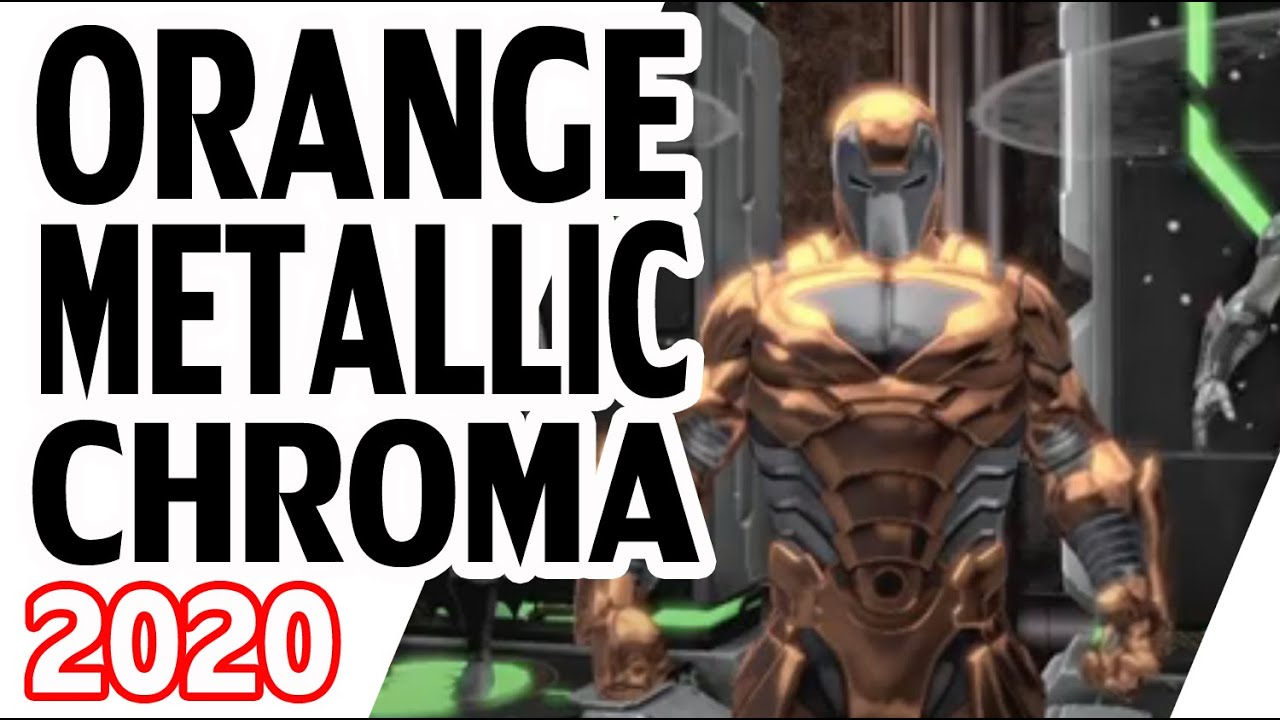 DCUO Orange Metallic Chroma Material YouTube