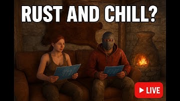 Rust but Chill… PvE Base Building, Oilrig & Cosy Survival (LIVE)