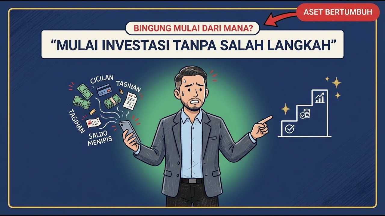 MULAI INVESTASI TANPA BINGUNG: URUTAN PALING AMAN DARI PEMULA SAMPAI MENENGAH !