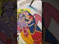 Radha krishna painting 🦚🩷 #shorts #harekrishna #radheshyam #paintingtutorial #easyart #easydrawing