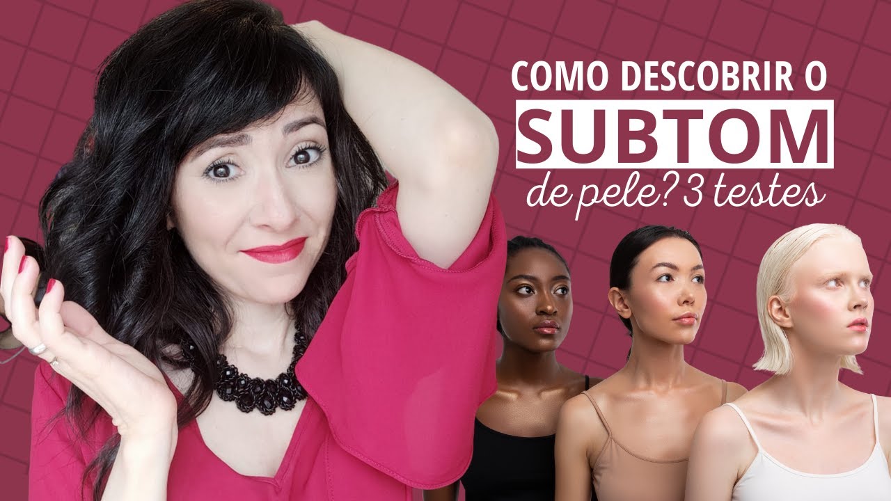 COMO DESCOBRIR TOM E SUBTOM DE PELE testes práticos