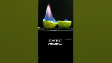 #shorts Lemon On Fire 🍋🔥#crazy #experiment