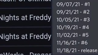 FNAF SECURITY BREACH RELEASE DATE!!!!