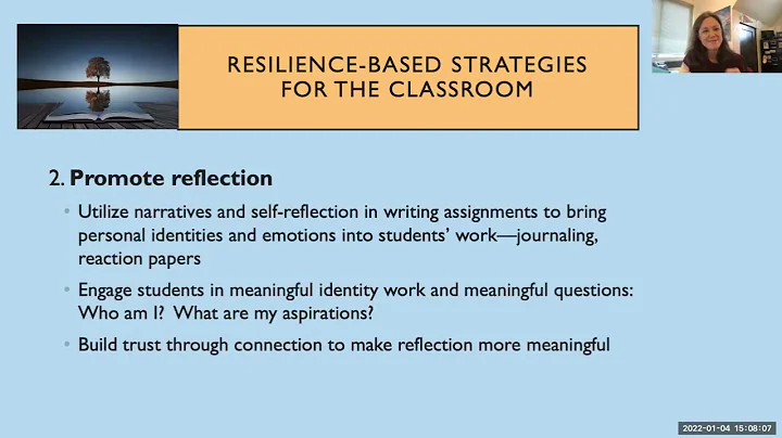 Supporting Student Resilience: Dr. Kelly Rossetto