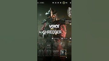 Shredder Voice Lines in MW2 (Wait for the last one 👀)