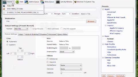 How to convert Dvds to Ipod/Itunes format