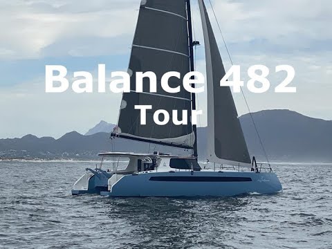 Balance 482 Boat Tour / Sailing Catamaran Walkaround