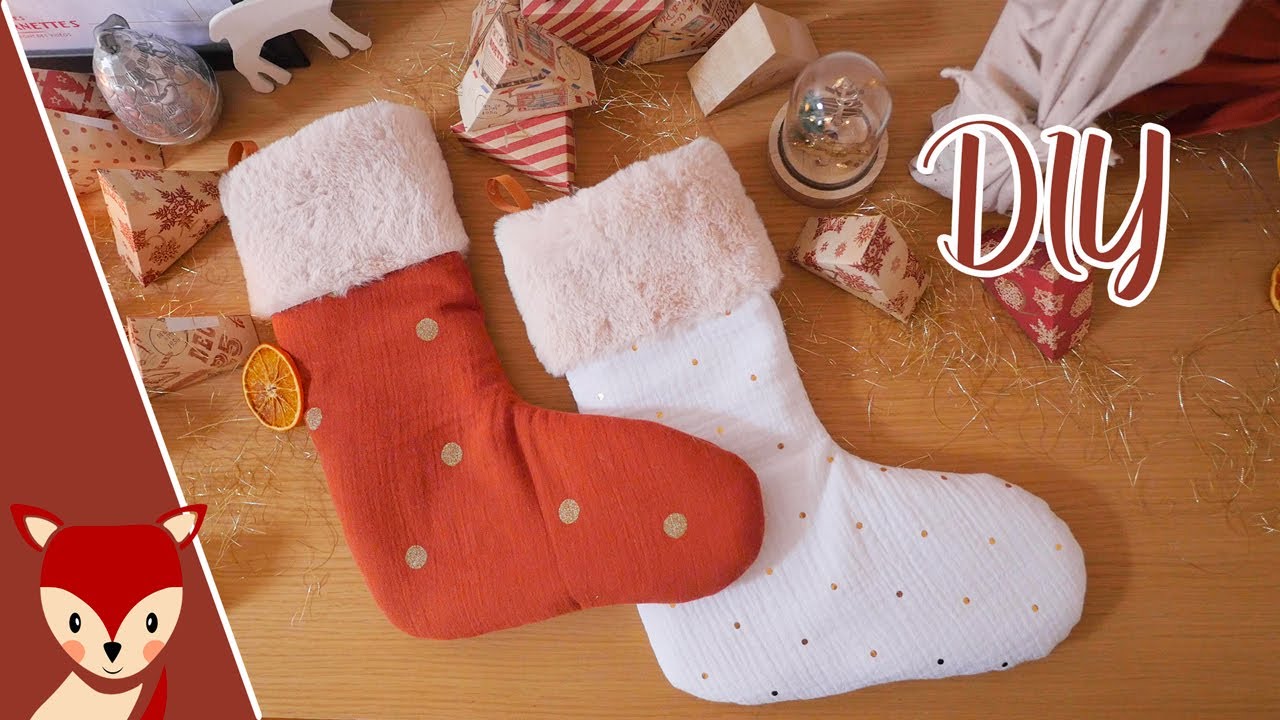 Tuto Couture Noel : Coudre une Chaussette de Noel - Tissus Price