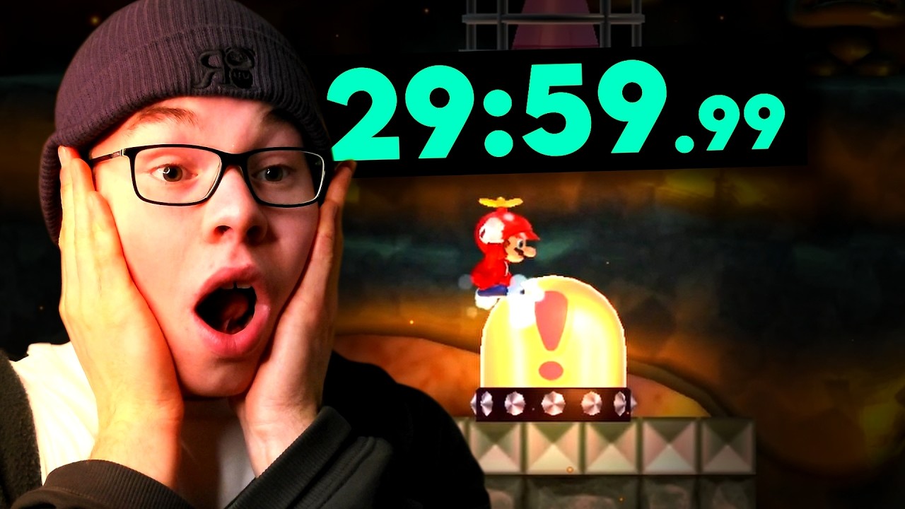 Ist Mario Bros Wii UNTER 30 Minuten möglich? (Teil 2)