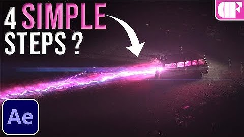 Creating a 3D Tracked Energy Beam - Simple Compositing | After Effects Tutorial