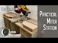 Practical Miter Station for a Small Shop- Part 1 Practical Miter Station for a Small Shop- Part 1