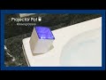 LOCOMOLIFE - Ocean Projector Pot Blue Sea LED Light Lamp Mp3 Speaker