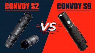 Какой EDC фонарь на 18650 лучше, Convoy S2+ или конвой S9?