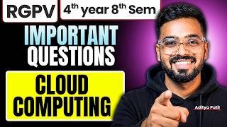 Cloud Computing Most Important Topics | RGPV B.Tech 8th Sem