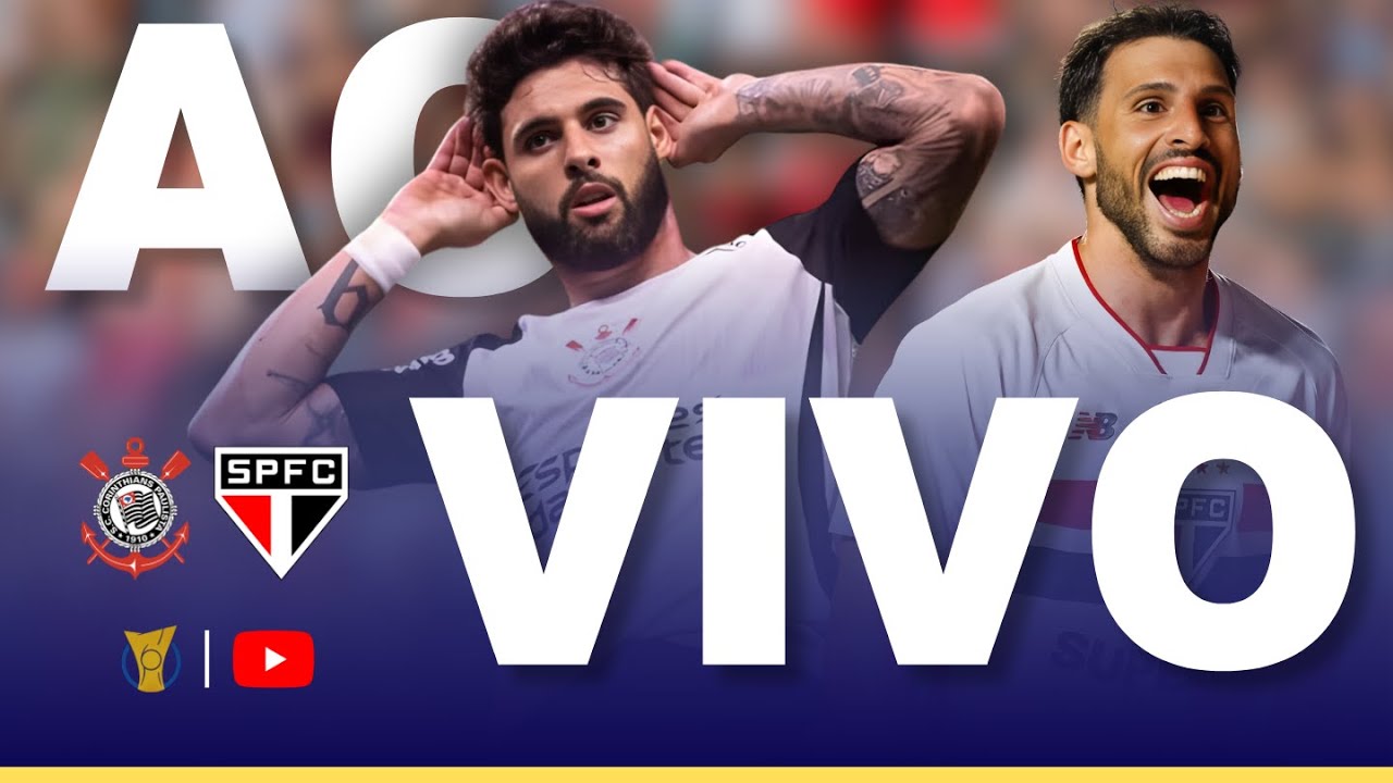 CORINTHIANS X SÃO PAULO JOGO AO VIVO - DIRETO DO ESTÁDIO - BRASILEIRÃO ...