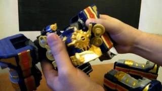 Power Rangers Mystic Force Solar Streak Megazord (Magiranger Travelion)