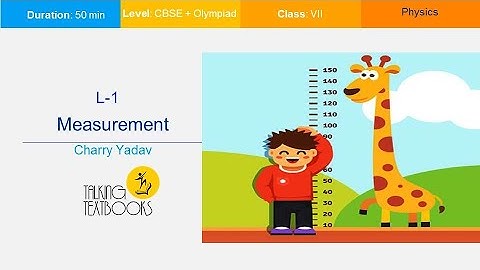 L-1 Measurement | Class 7 Crash Course | Charry Yadav | TTB