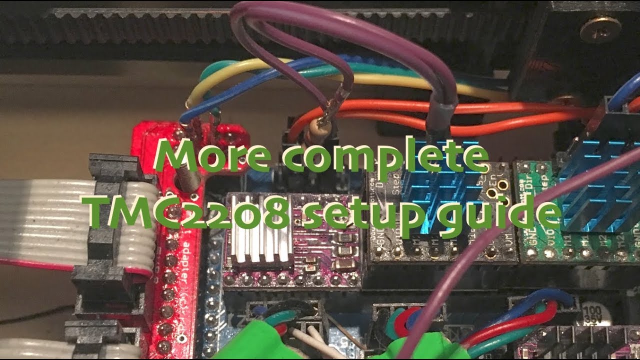 Tmc2208 how-to: a more complete setup guide - YouTube