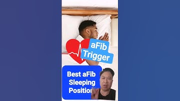 avoiding this AFib trigger while sleeping #afib #atrialfibrillation #af #heart #irregular #heartbeat