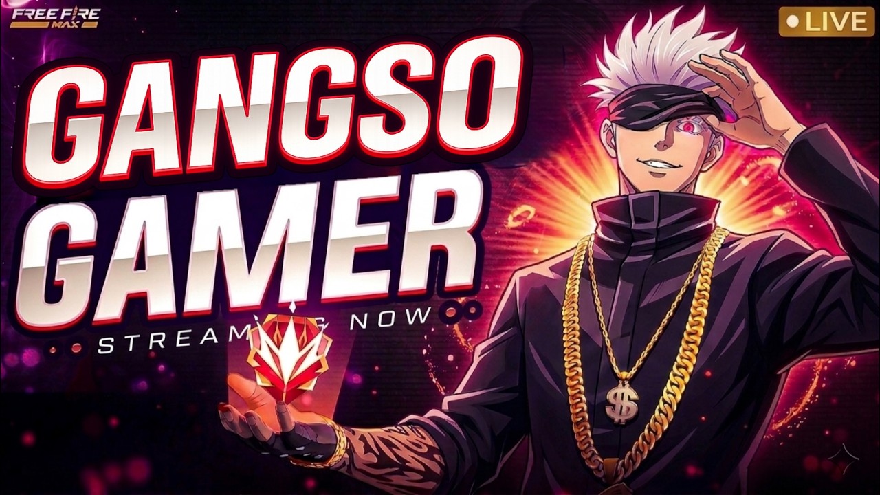 GANG$O GAMER IS LIVE || TELUGU LIVE STREAM || GANGSO GAMER || #freefirelive #telugulivestream