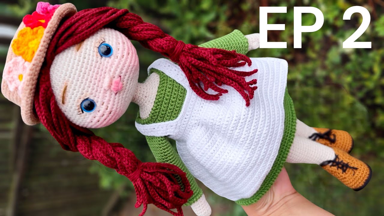 Păpușa Croșetată Anne Shirley – Tutorial COMPLET Partea 2: Corpul Pas cu Pas