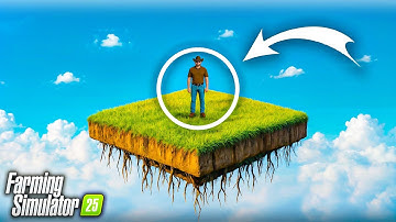 Survive on an island in the sky! Farming Simulator 25!
