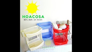 Kệ Chén Matsu Nhựa Duy Tân Có Khay Ráo Nước,Ống Đũa -Đẹp Gọn, Cứng Cáp, Tiện Dụng