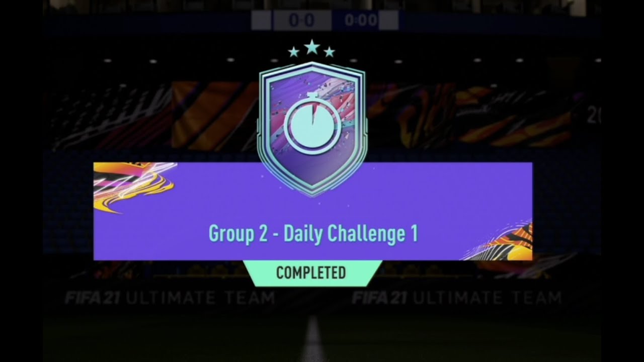 Group 2 - Daily Challenge 1 SBC FIFA 21