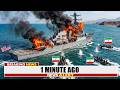 3 Pirate Skiffs SWARM a U.S. Destroyer in Hormuz — Then THIS Happened | Military Analysis