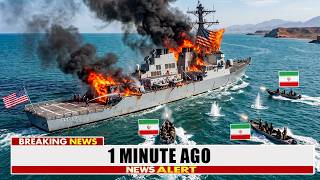 3 Pirate Skiffs SWARM a U.S. Destroyer in Hormuz — Then THIS Happened | Military Analysis