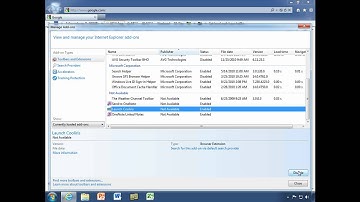 Manage Internet Explorer 9 Add-ons