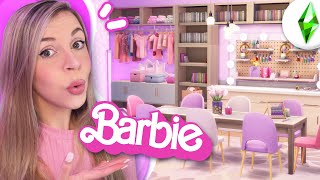 J'ai meublé la maison de BARBIE dans les SIMS 4 ! 🌸