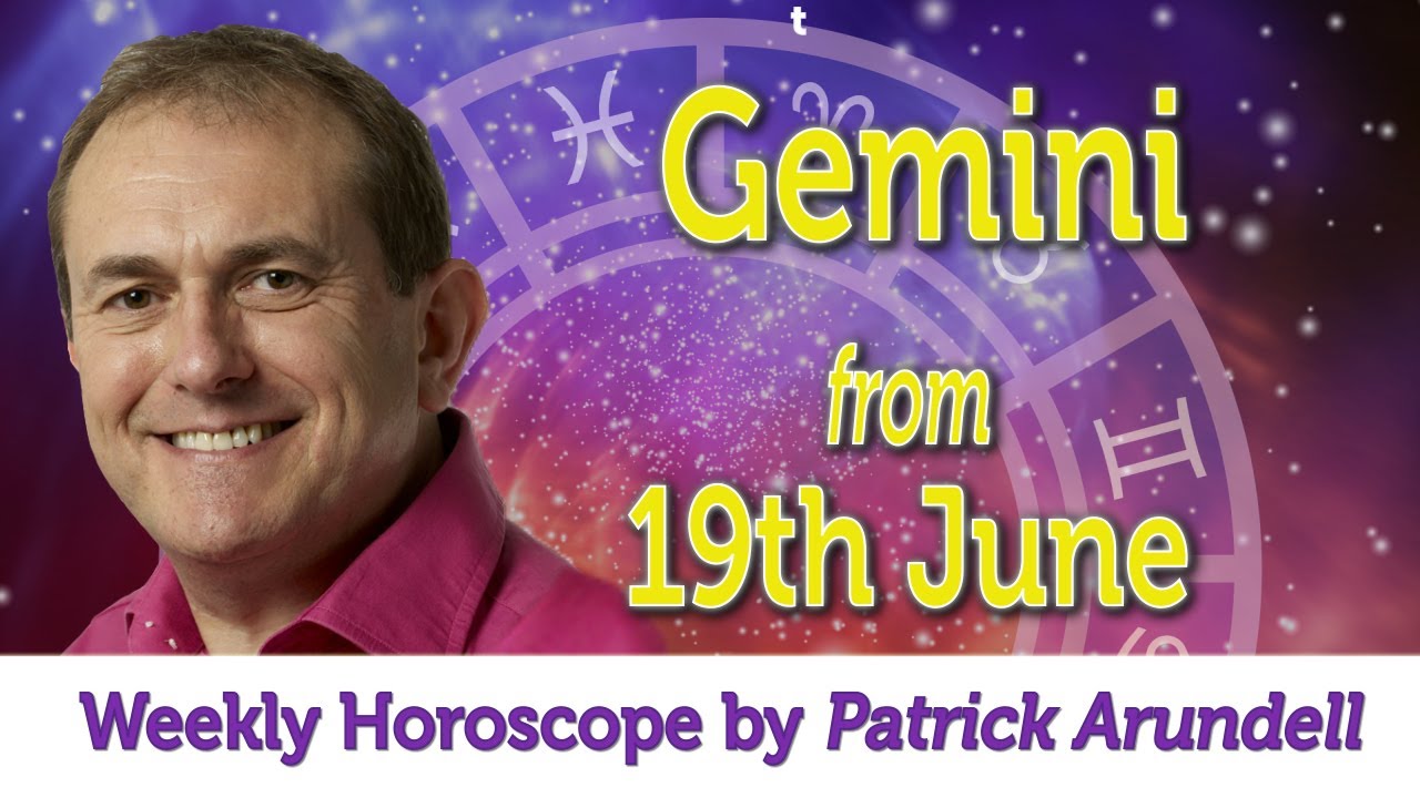 Gemini Weekly Horoscope from 19th June - 26th June 2017