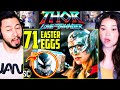 THOR LOVE AND THUNDER Trailer Breakdown REACTION! EASTER EGGS & Marvel Connection You Missed!