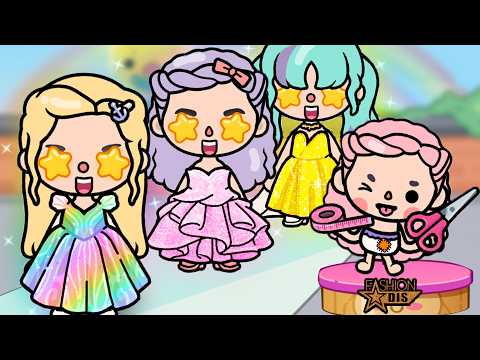 Poor and Rich Fashion Star  | Toca Boca Story | Toca Boca