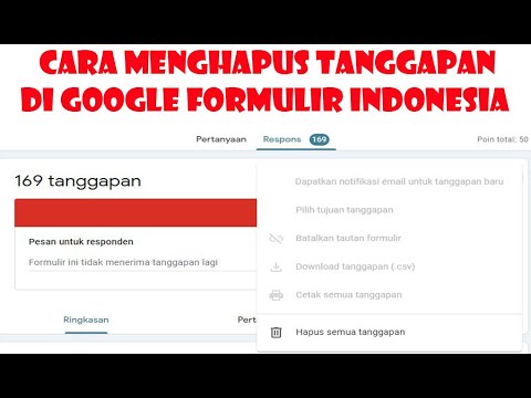 Cara menutup link google form