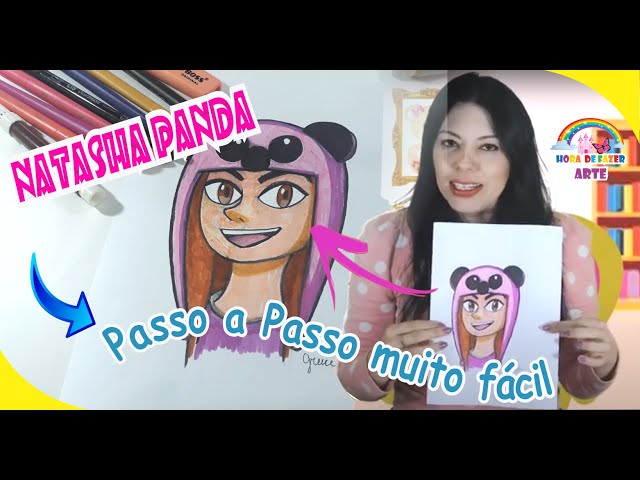 Desenhando rs #1 (Gaby leca e Natasha panda)