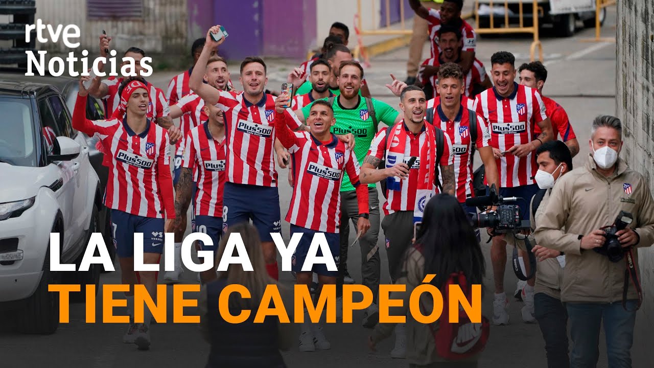 El ATLÉTICO de MADRID gana LA LIGA en la última jornada I RTVE Noticias ...