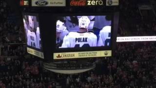 Oilers Nurse Sharks Polak fight