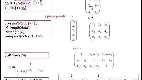 Lagrange & Chebyshev Barycentric interpolation formula using Matlab (Part1)
