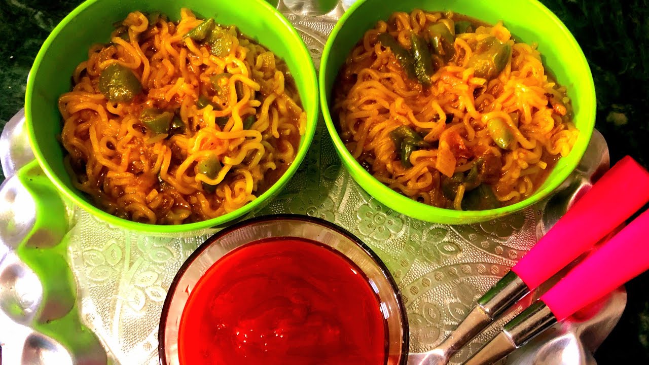 MAGGIE MASALA RECIPE || TASTY MAGGIE ||how to make maggi - YouTube