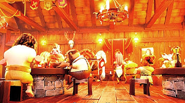 Building A New Medieval Tavern in this NEW Tycoon Management Sim | Tavern Keeper - Early Access