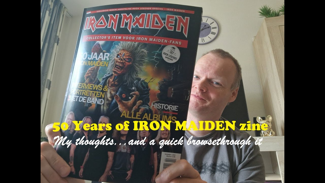 50 Years Of Iron Maiden | A fantastic Dutch magazine for