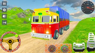 Indian Truck Driver Simulator 3D - Offroad Cargo Truck Ashok Lorry Driver - Android Gameplay screenshot 3