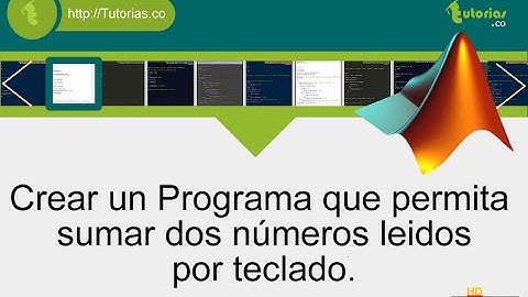 operadores – matLab (suma de dos numeros)