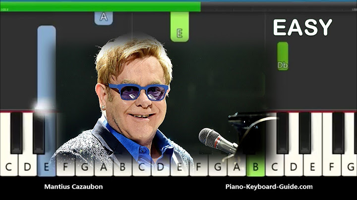 Candle in the Wind Piano version - Piano performance video thumbnail