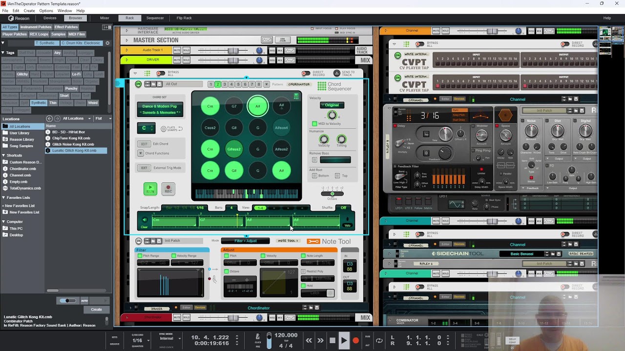 More Universal Song Architecture Attempts 3 | Reason Studios | Live Session