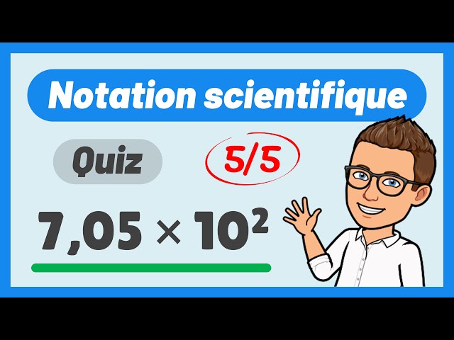 NOTATION SCIENTIFIQUE ✅ QUIZ Révisions | Maths | Physique - Chimie