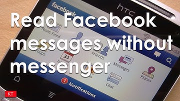 How to view Facebook messages without messenger 2017
