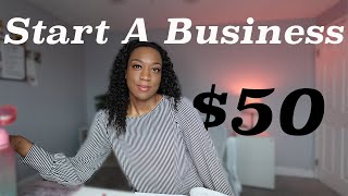 Start a Business with ONLY $50 (9 Business ideas)